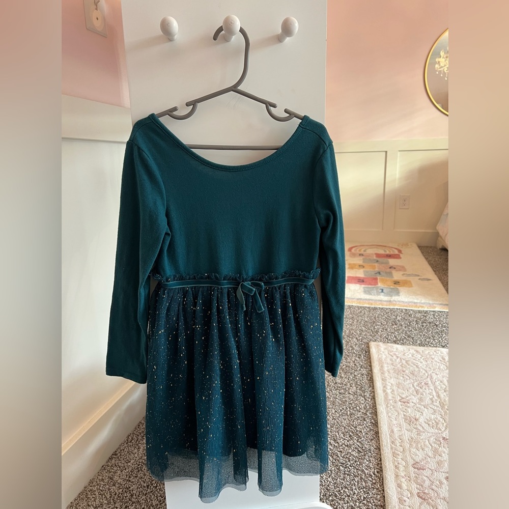 Cat & Jack Tulle Long Sleeve Dress Size 5T
